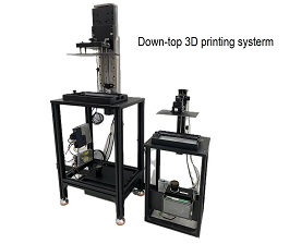 上拉式3D 打印系统